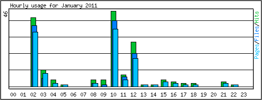 Hourly usage