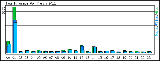 Hourly usage