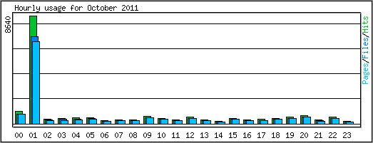 Hourly usage