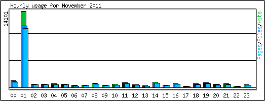 Hourly usage