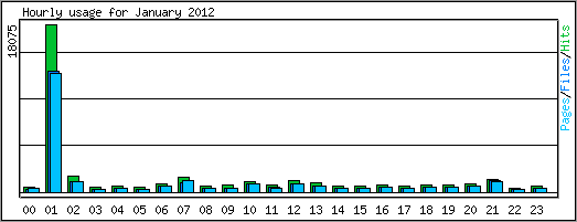 Hourly usage