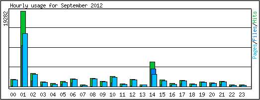 Hourly usage