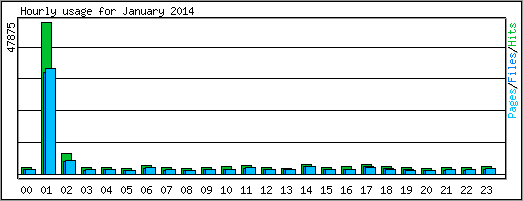 Hourly usage