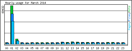 Hourly usage