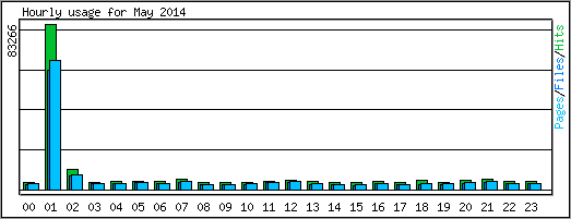 Hourly usage