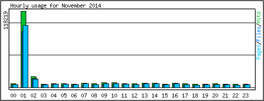 Hourly usage