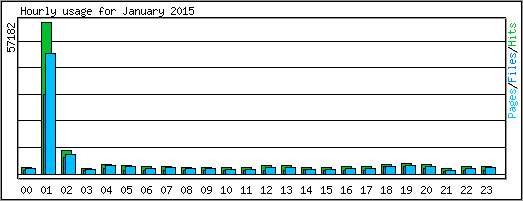 Hourly usage