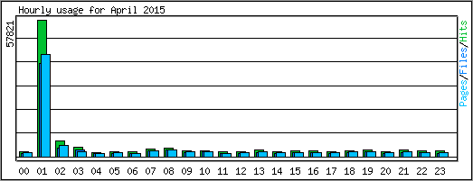 Hourly usage