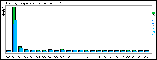 Hourly usage