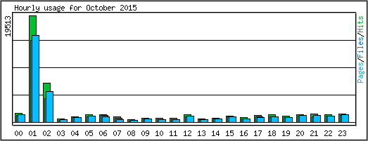 Hourly usage